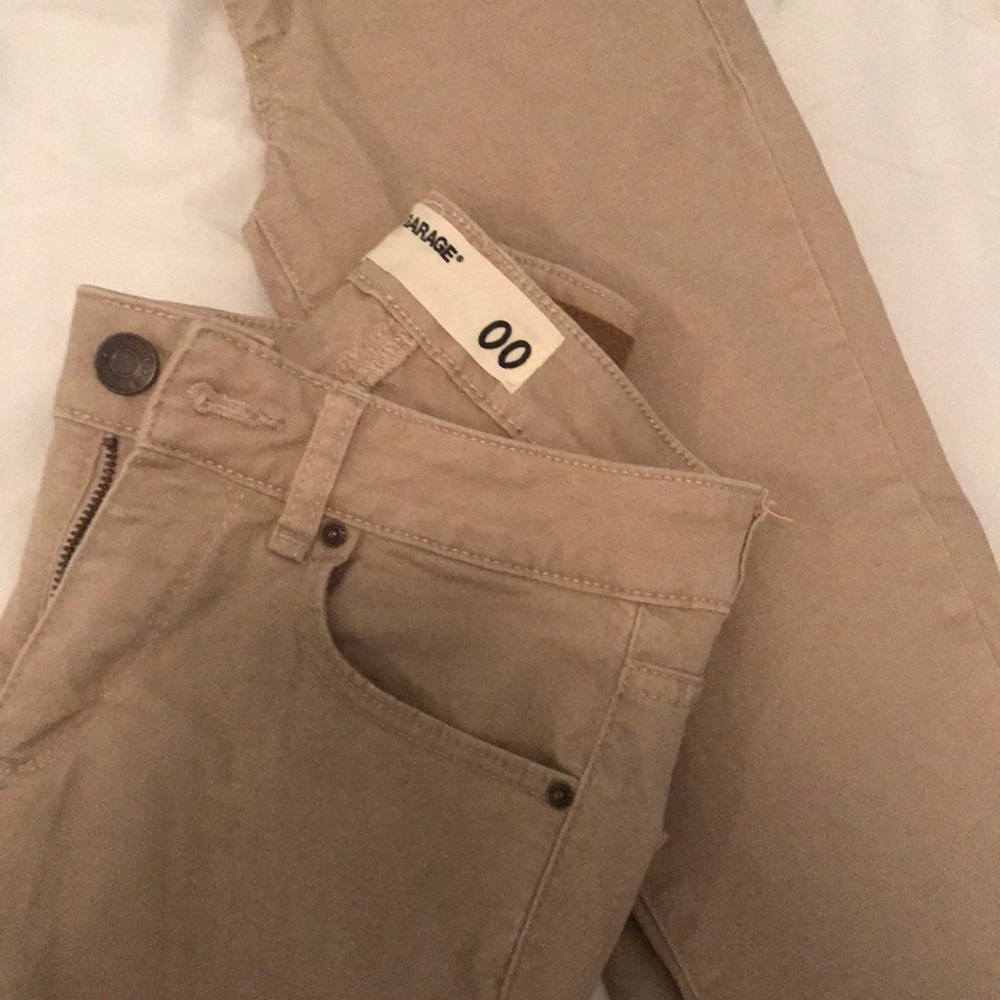 Khaki pants from Garage
